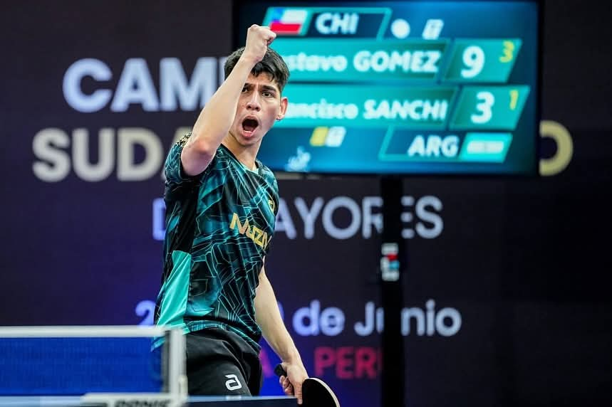 Gustavo Gómez analizó las medallas en Sudamericano de tenis de mesa en Perú