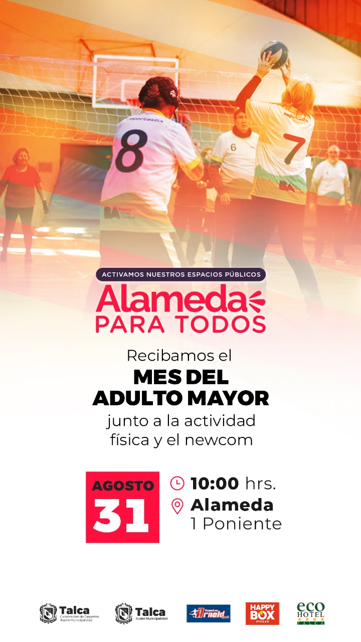 Recibamos el mes del Adulto Mayor en Alameda para todos.