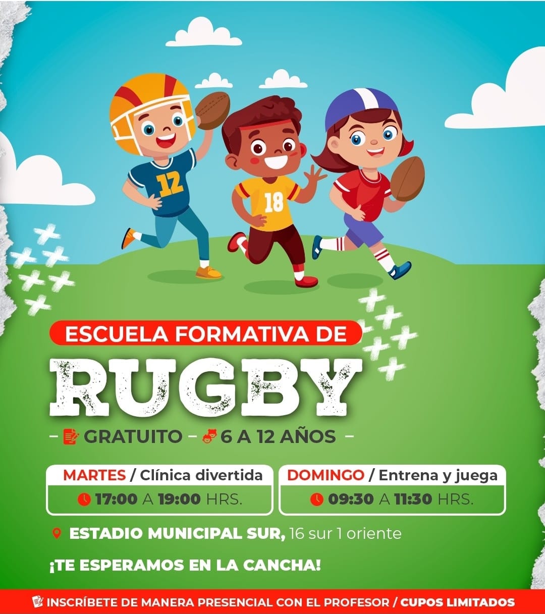 Escuela Formativa de Rugby en Talca