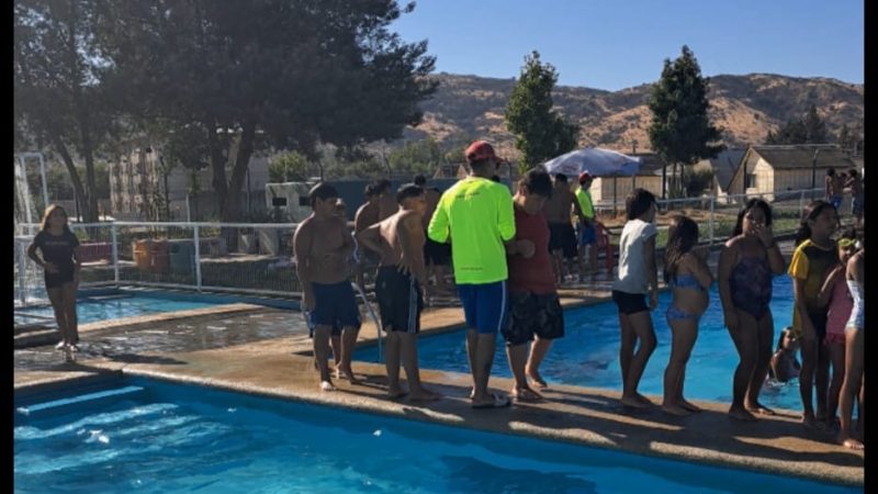 Piscinas Municipales de Talca. Funcionan desde Diciembre hasta Febrero 2026