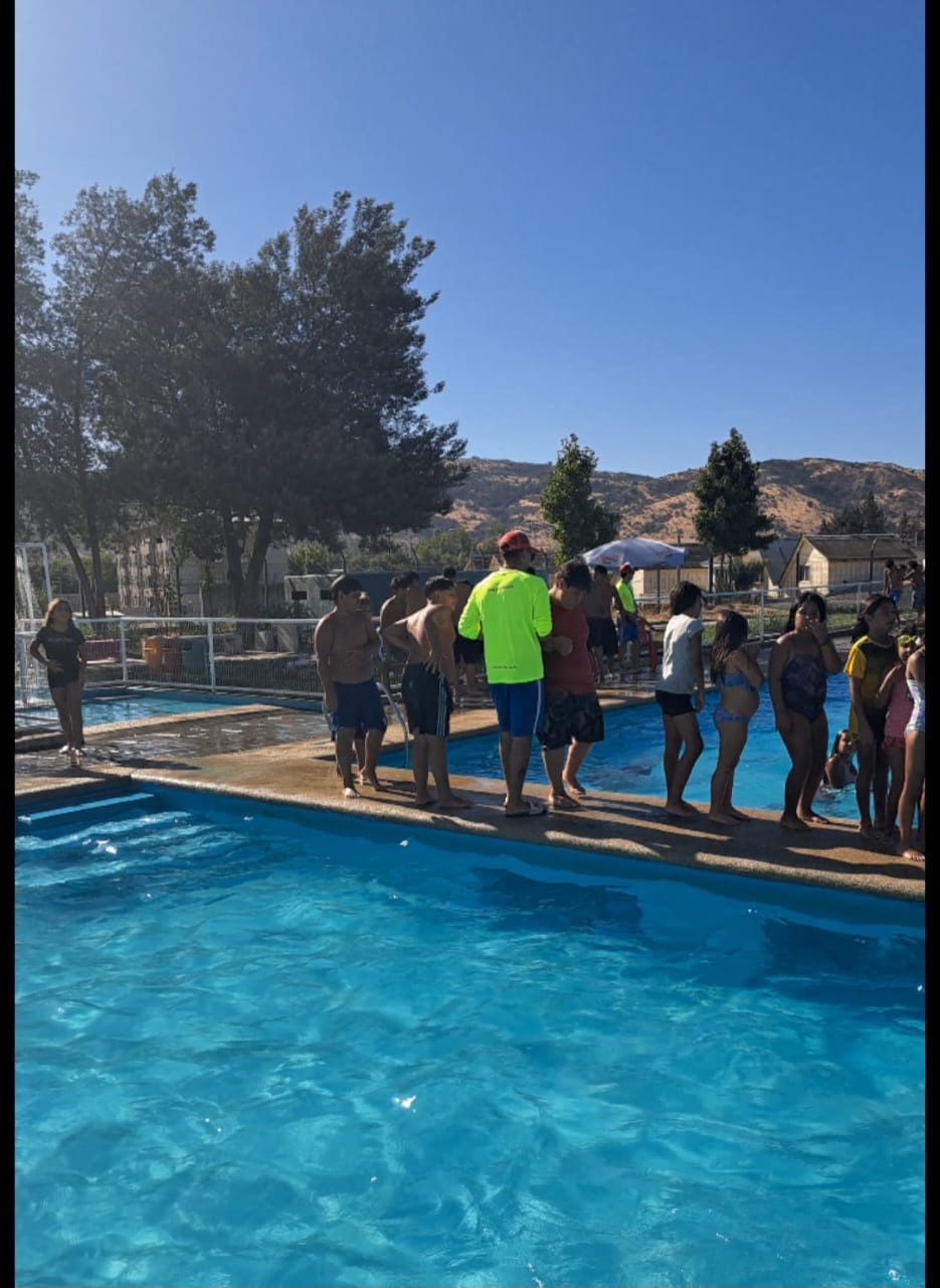 Piscinas Municipales de Talca. Funcionan desde Diciembre hasta Febrero 2026
