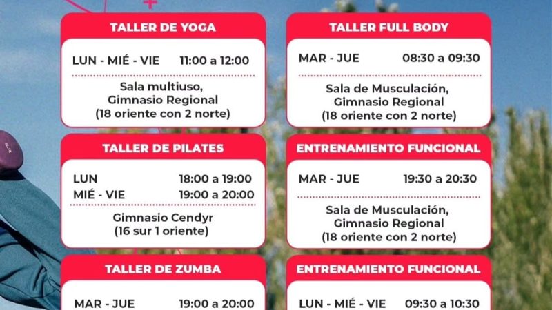 Actividades Deportivas en Talca.