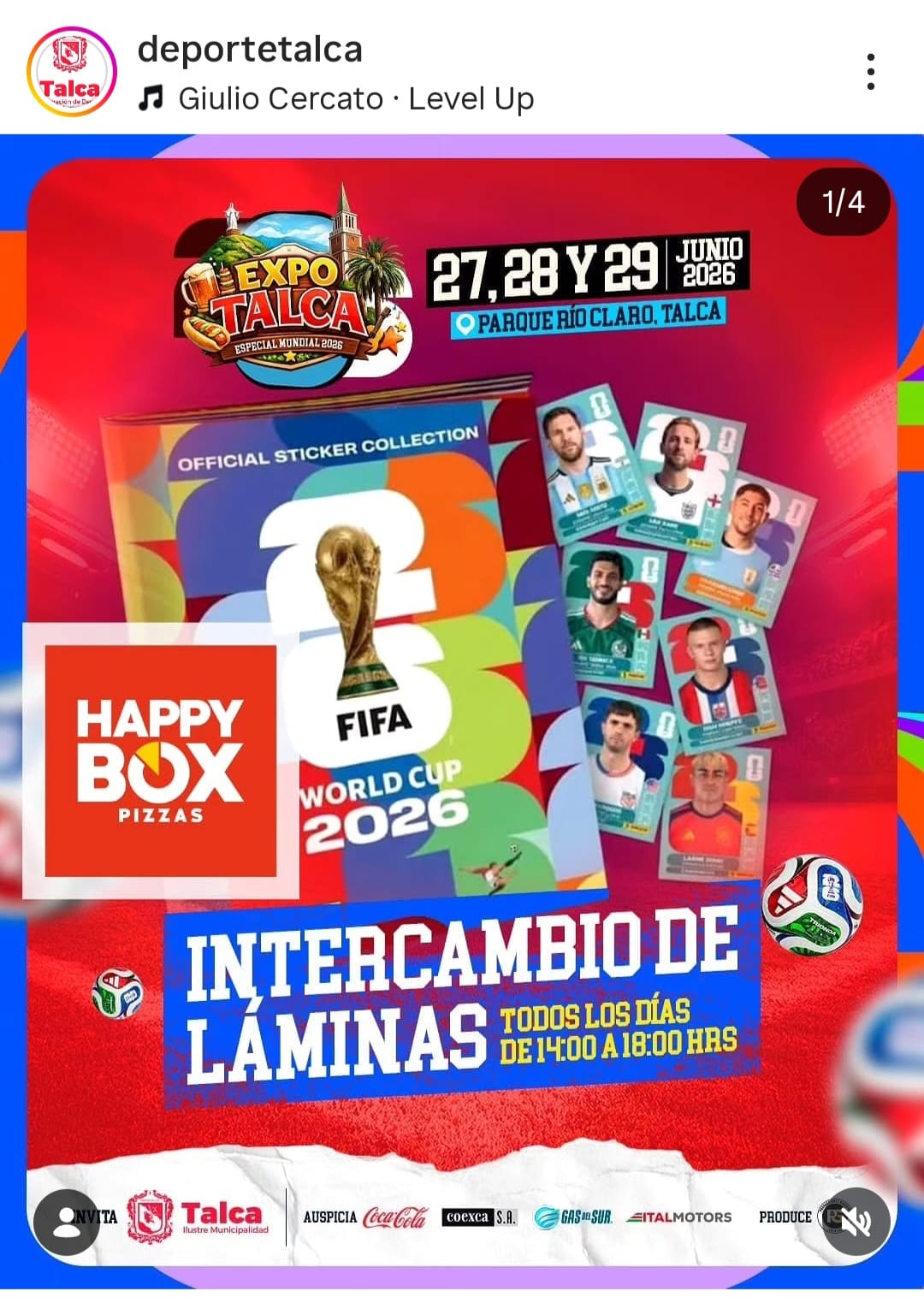 Intercambio de Laminas