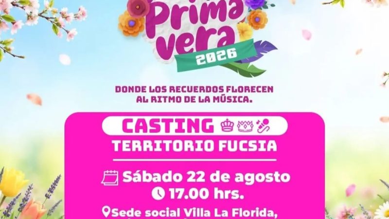 Fiesta de la Primavera 2026 en Talca