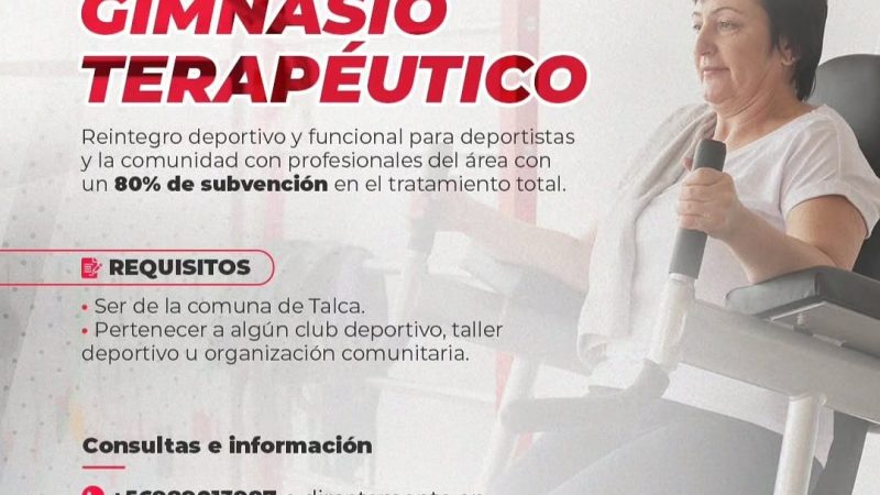 Gimnasio Terapéutico.