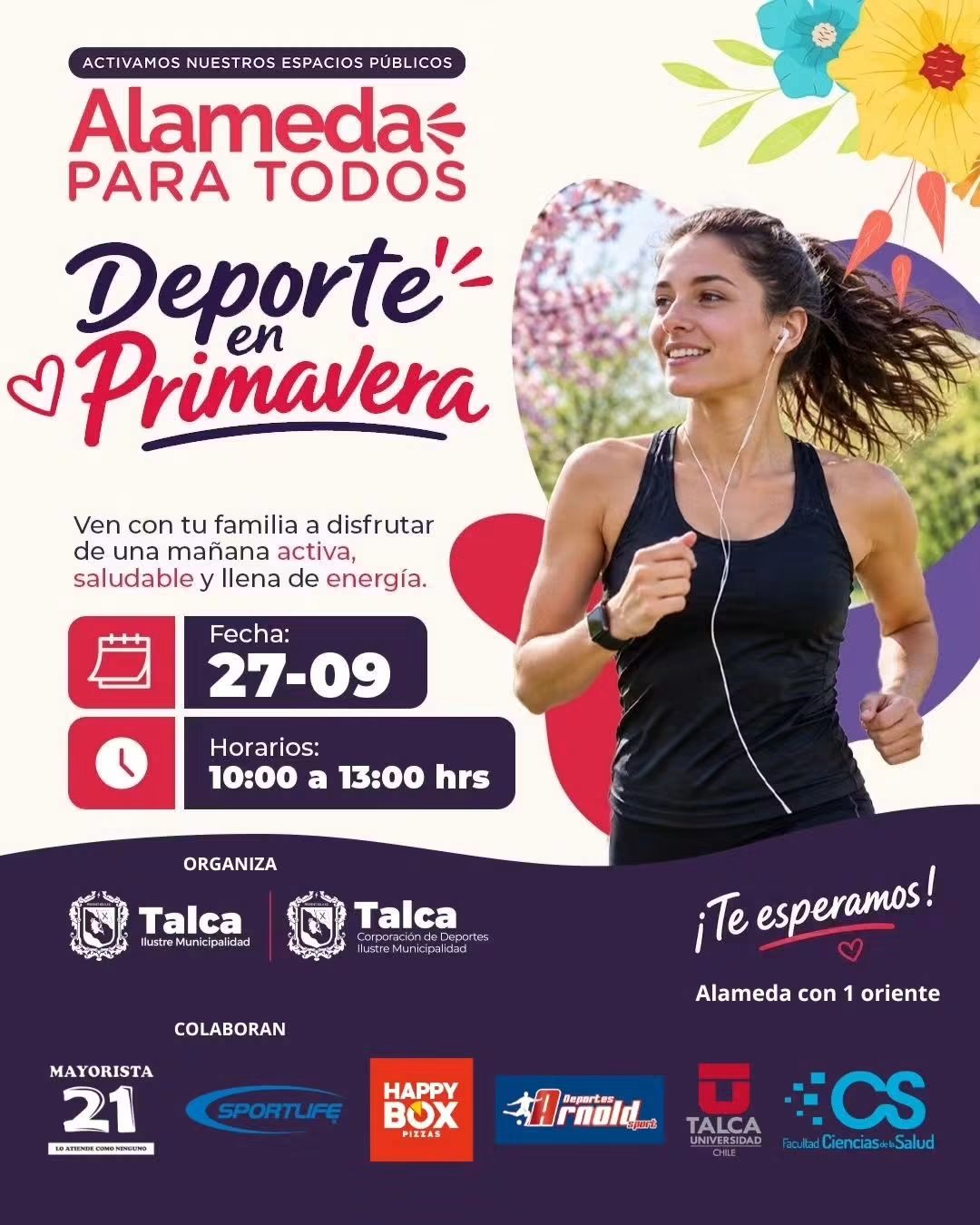 Alameda para Todos  Deporte en Primavera.
