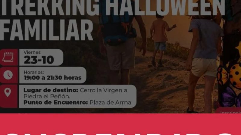 TREKKING  HOLLOWEEN FAMILIAR